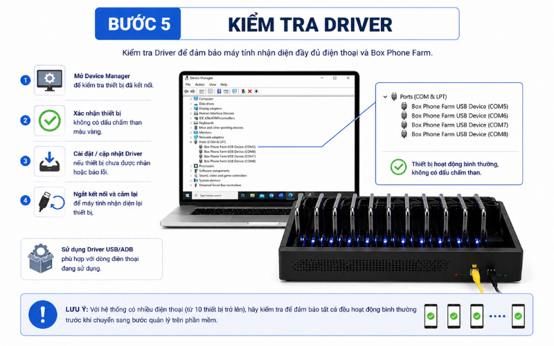 Kiểm tra Driver trên máy tính