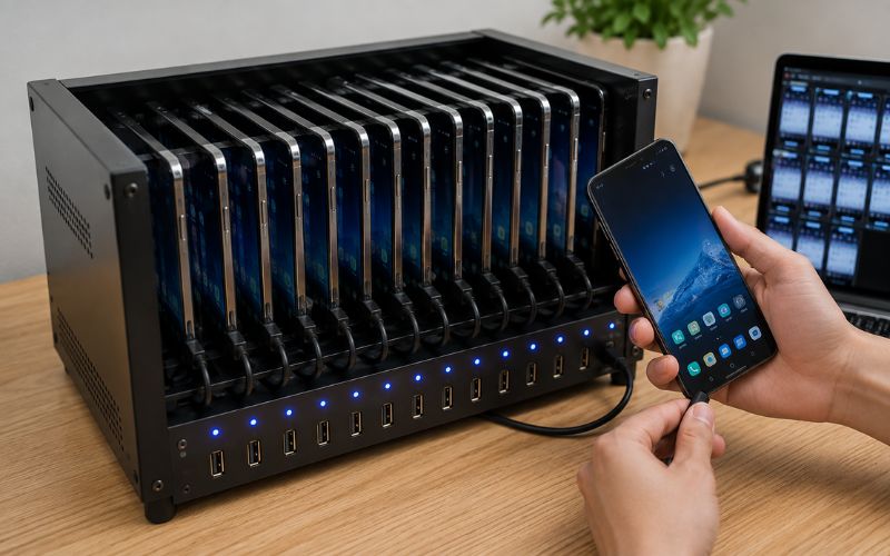 Kết nối điện thoại với Box