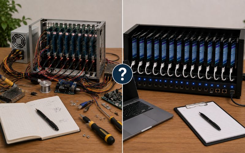 Nên tự làm Box Phone Farm hay mua sẵn