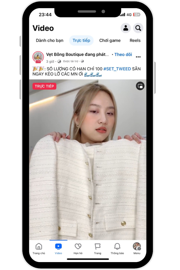 Quảng Cáo Live Stream