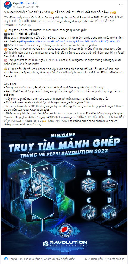 Tổ Chức Minigame, Event Giúp Tăng Like Fanpage Facebook