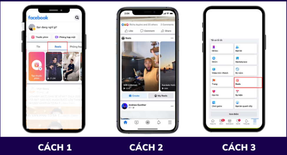 Cách Mở Reels Trên Facebook và Hiện Reels Trên Trang Cá Nhân cach mo reels tren facebook