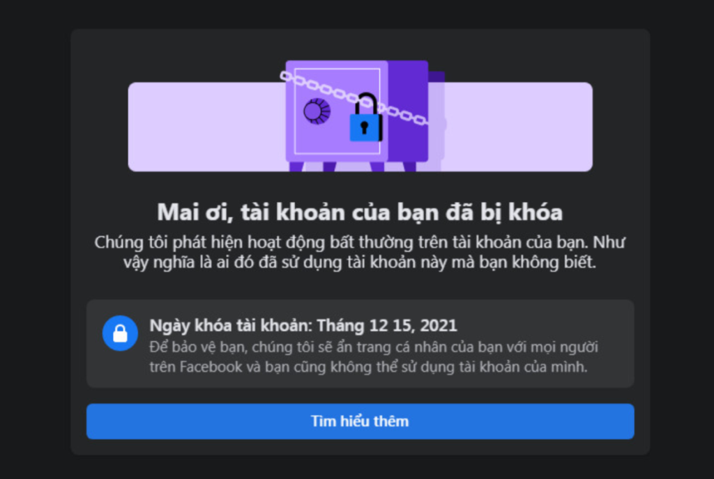 Cách Xử Lý Khi Tài Khoản Quảng Cáo Facebook Bị Khóa Cách Xử Lý Khi Tài Khoản Quảng Cáo Facebook Bị Khóa