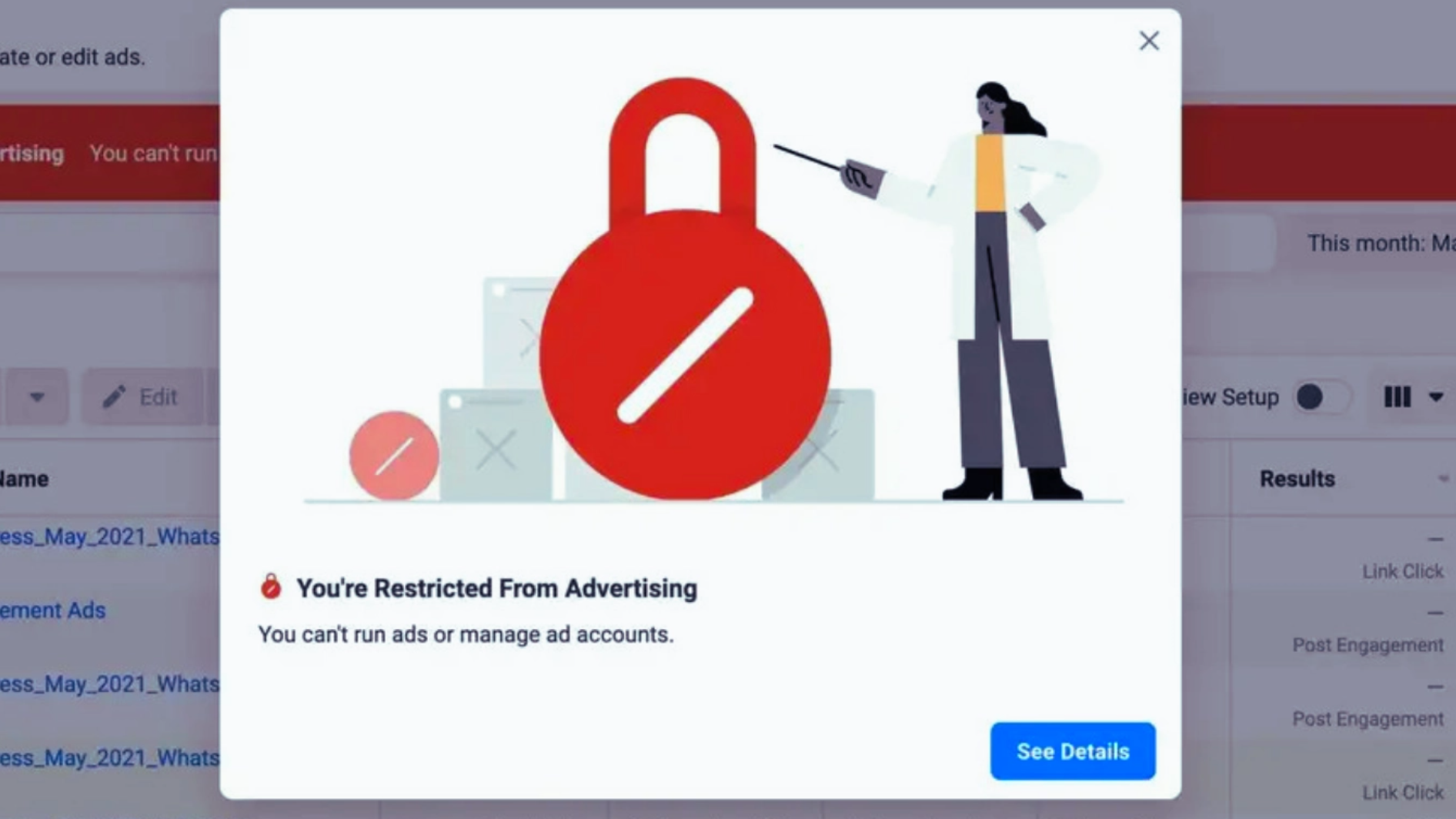 Cách Xử Lý Khi Tài Khoản Quảng Cáo Facebook Bị Khóa Cách Xử Lý Khi Tài Khoản Quảng Cáo Facebook Bị Khóa