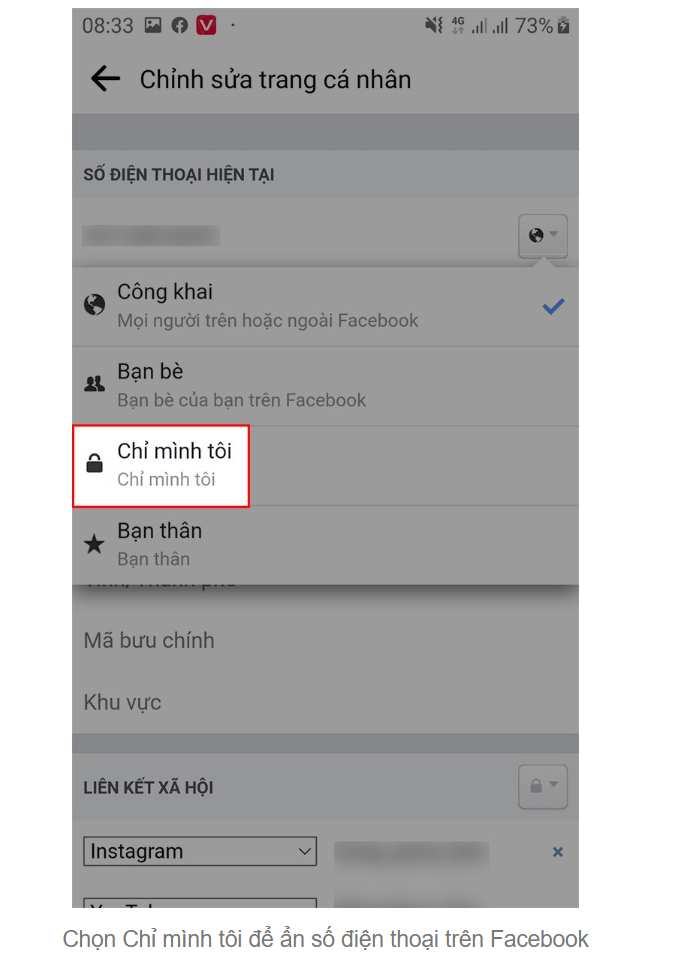 Chon Chi minh toi de an so dien thoai tren Facebook