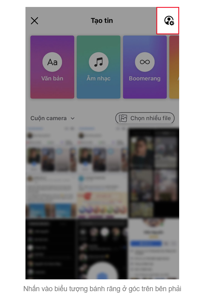 Cách Ẩn Story Trên Facebook Với Một Số Người Không Phải Ai Cũng Biết Nhan vao bieu tuong banh rang o goc tren ben phai
