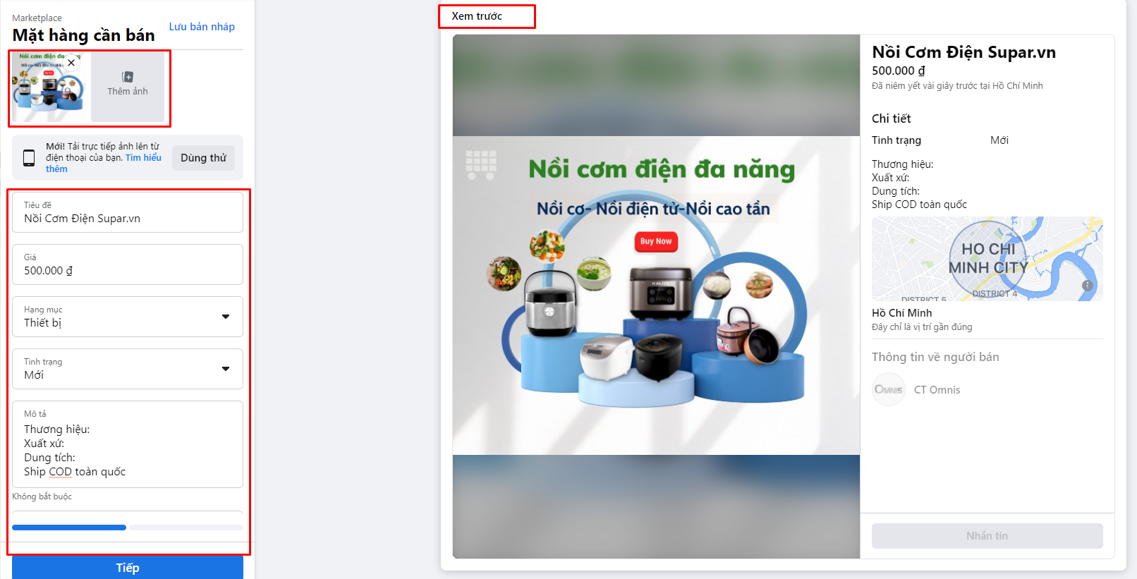 Hướng Dẫn Chạy Quảng Cáo Marketplace Trên Facebook Đơn giản dễ hiểu Thiet lap quang cao Marketplace