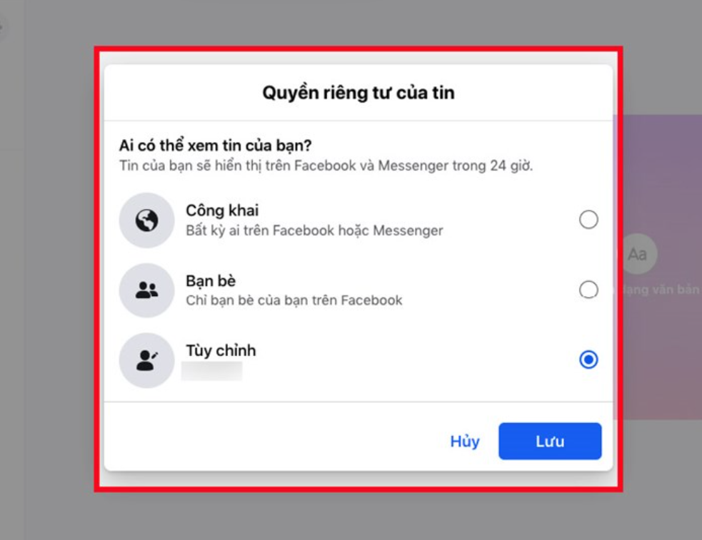 Cách Ẩn Story Trên Facebook Với Một Số Người Không Phải Ai Cũng Biết Thiet lap quyen rieng tu cua tin