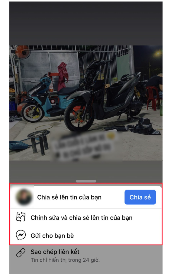 Cách chia sẻ tin của người khác trên Facebook siêu đơn giản Chon hinh thuc chia se tin tren facebook