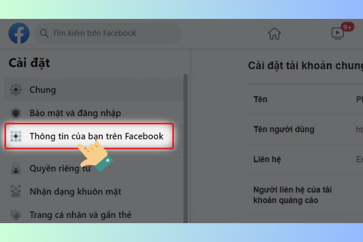 Huong dan cach choc ban be tren Facebook bang may tinh