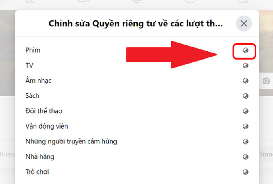 4 cách bình luận trên Facebook mà bạn bè không thấy an cac trang da thich 3