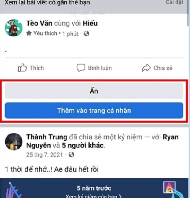 Cách chặn người khác gắn thẻ trên Facebook đơn giản, tránh bị làm phiền an the