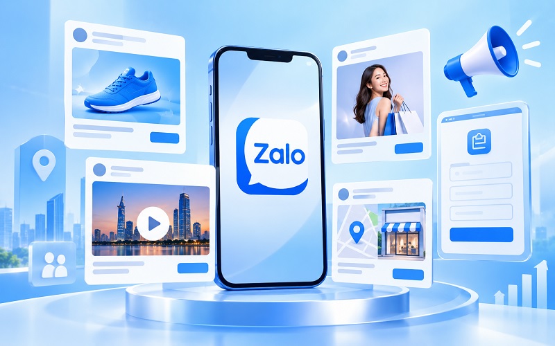 Các định dạng quảng cáo Zalo Ads