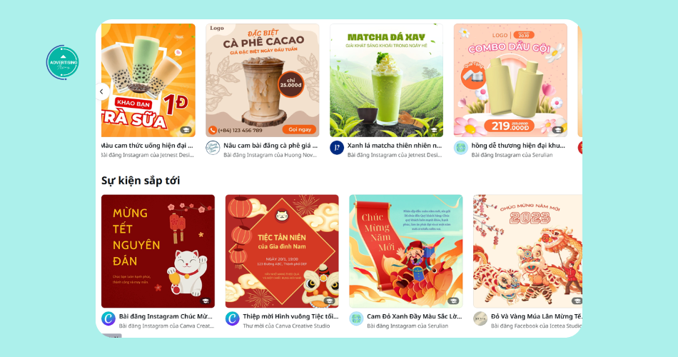 Tổng hợp các mẫu thiết kế Canva đẹp ngất ngây, được dùng miễn phí các mẫu thiết kế canva đẹp có sẵn