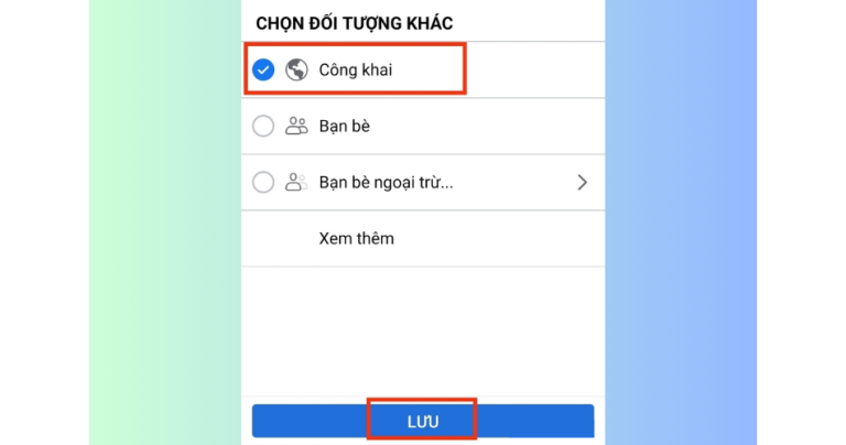 Cách Bật Chế Độ Công Khai Trên Facebook đơn giản nhất
