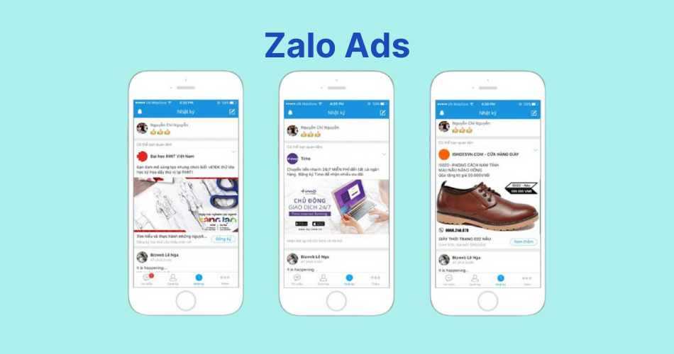 cách chạy quảng cáo trên zalo Ads