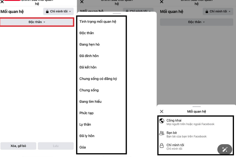Cách công khai hẹn hò trên Facebook với người yêu đơn giản nhất cach cong khai hen ho tren facebook bang dien thoai 2