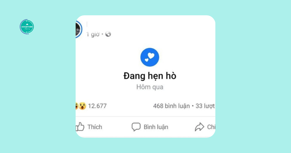 cách công khai hẹn hò trên facebook
