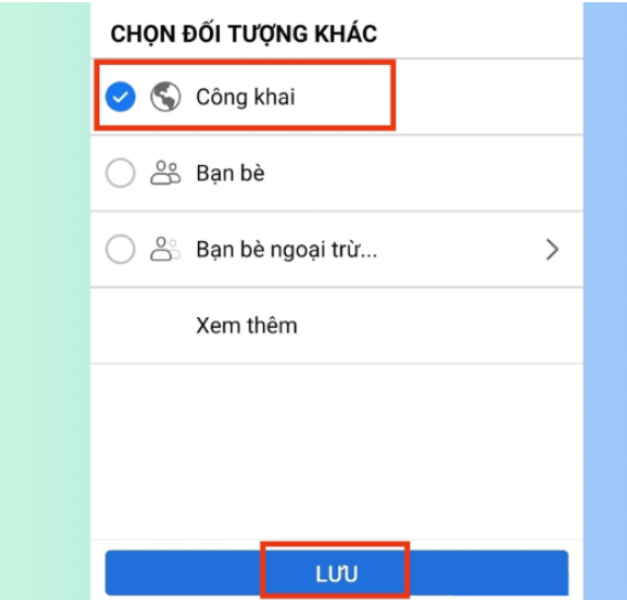 cong khai bai viet