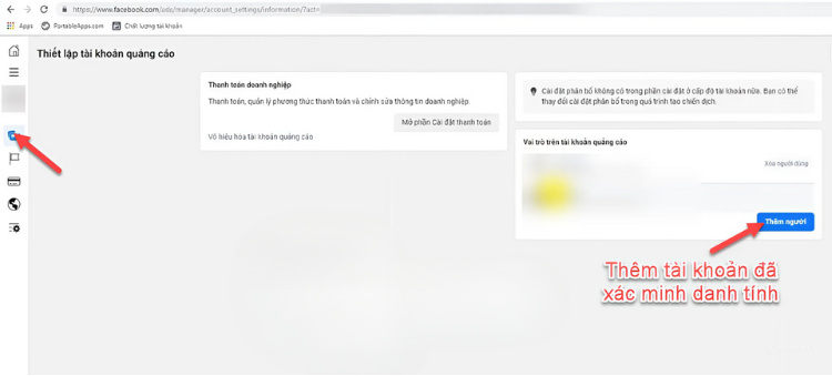 xử lý tài khoản bị hạn chế quảng cáo 273