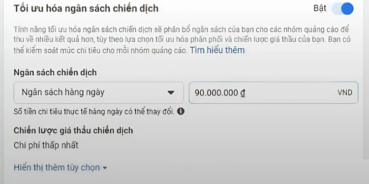 tài khoản quảng cáo VIA nolimit