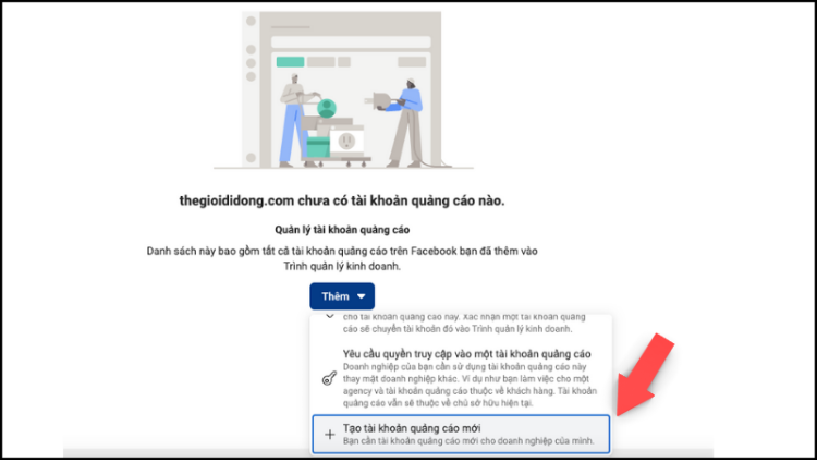 Cách tạo tài khoản quảng cáo trên facebook nhanh nhất tạo tài khoản quảng cáo mới trên Facebook