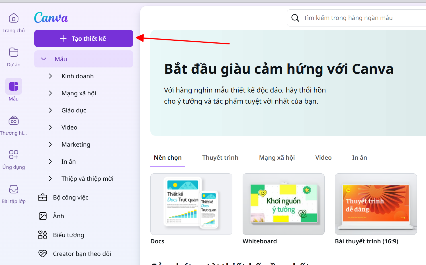 Hướng dẫn cách Chèn Chữ Trên Canva nhanh, dễ làm tao thiet ke moi
