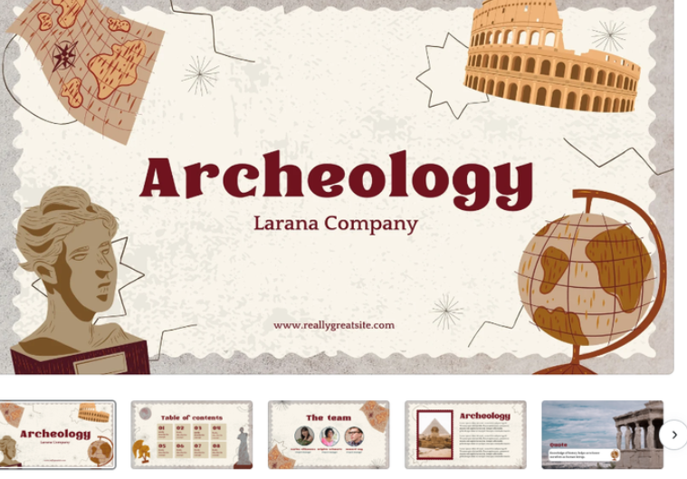 Slide PowerPoint chu de lich su co dien