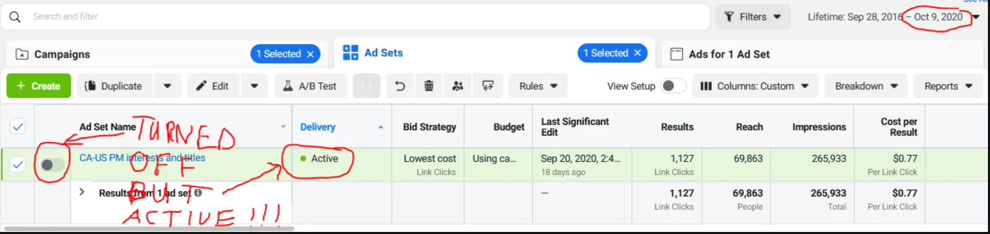 Cách bật hoặc tắt quảng cáo Facebook - kiểm soát hiệu quả chiến dịch quảng cáo cach bat hoac tat quang cao facebook