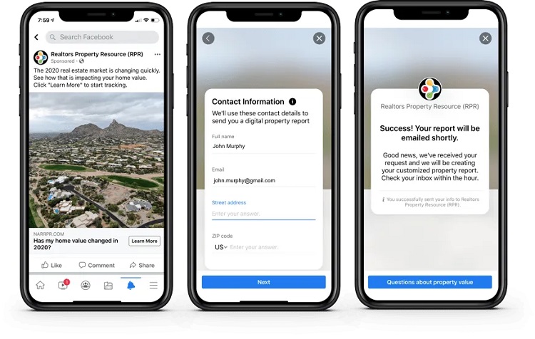 form facebook lead ads