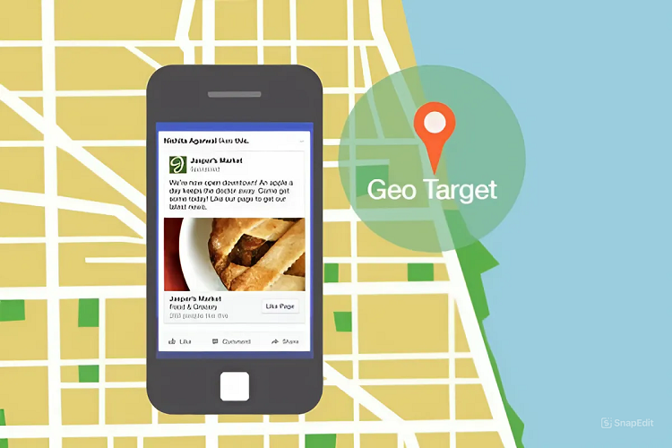 quảng cáo target vị trí