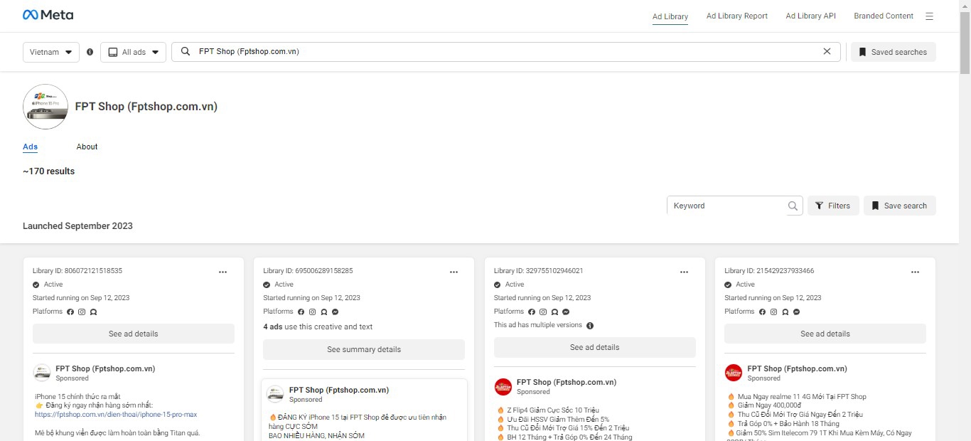3 cách kiểm tra quảng cáo Facebook đối thủ ít người biết (update 2025) check quang cao facebook doi thu Thong qua fanpage