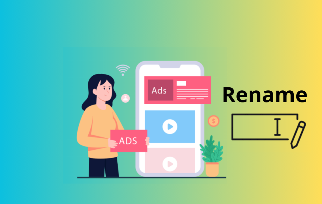 đổi tên tài khoản quảng cáo