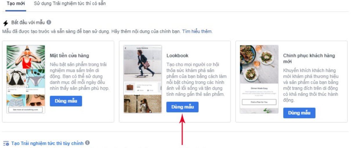 Cách chạy quảng cáo Canvas Facebook cuốn hút: Biến mọi lượt click thành khách hàng trung thành dung mau canvas