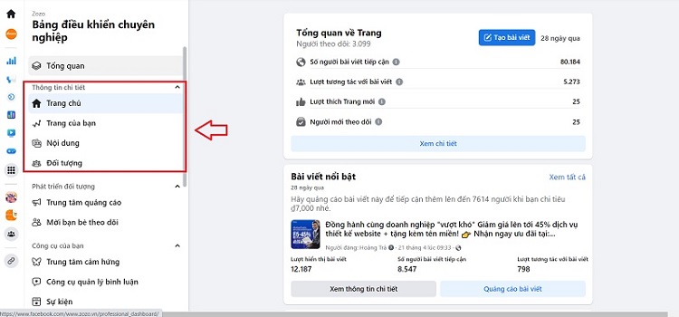 Lượt tiếp cận Facebook là gì? Làm thế nào để tăng lượt tiếp cận? xem lượt tiếp cận facbook trên fanpage