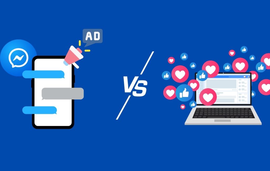 nên chạy quảng cáo tương tác hay tin nhắn