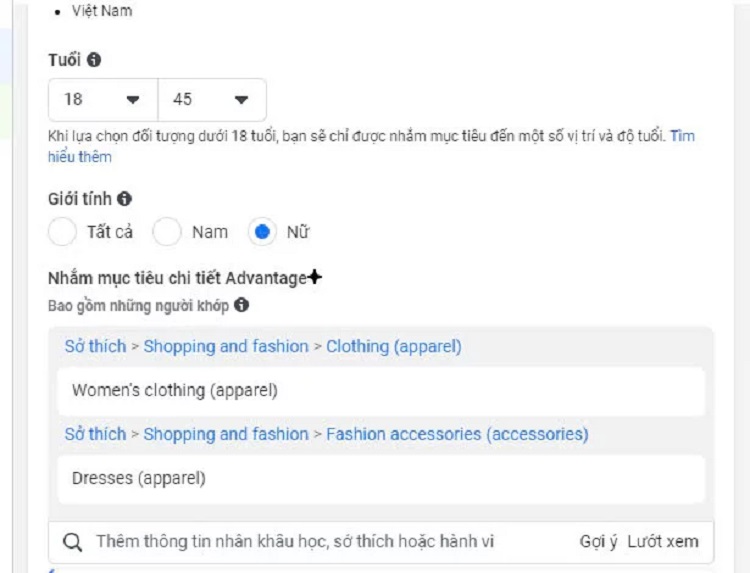 Các bước nhân nhóm quảng cáo Facebook - Tăng ngân sách hiệu quả dieu chinh thong tin khi nhân nhóm quảng cáo facebook