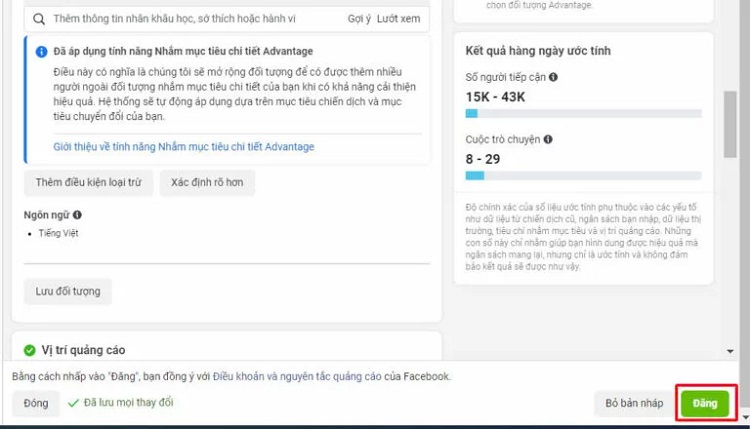 Các bước nhân nhóm quảng cáo Facebook - Tăng ngân sách hiệu quả nhân nhóm quảng cáo facebook