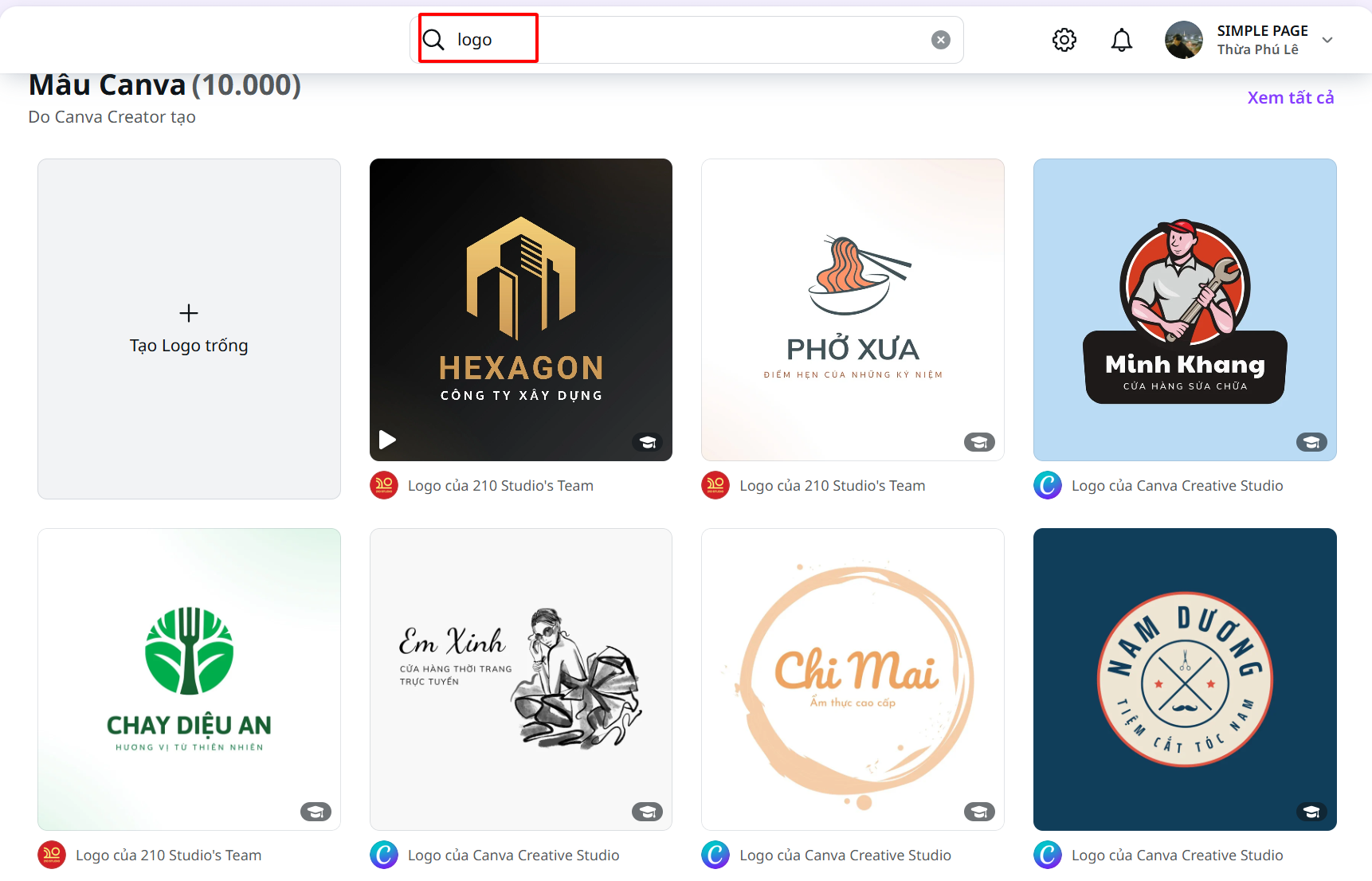 Cách thiết kế logo trên Canva siêu đơn giản (Hướng dẫn từ A-Z) tim mau logo canva