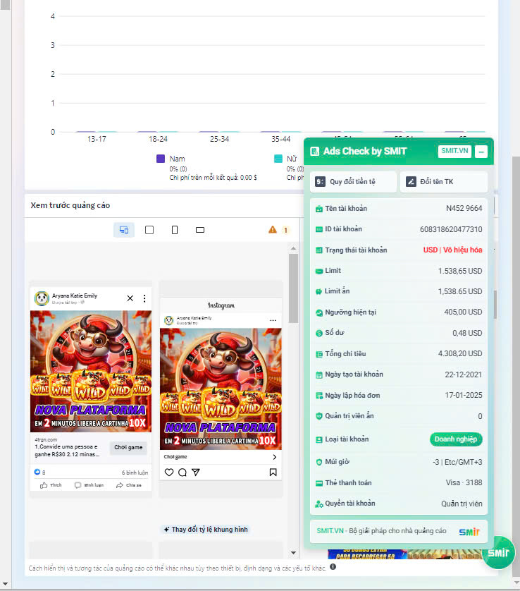 via 250$ chạy hàng vpcs