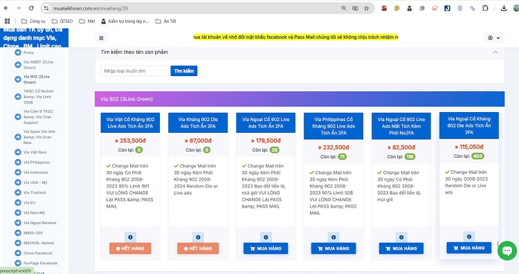 Via 902 là gì? Tài khoản 902 có thực sự "ngon" như lời đồn? mua via 902 giá tốt