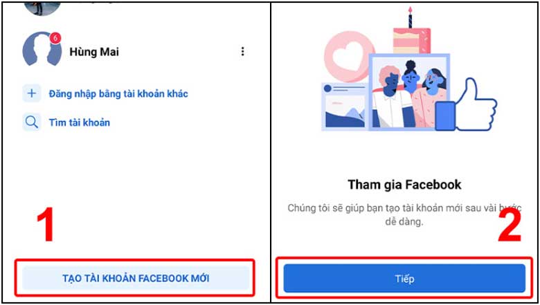 Cach Tao Tai Khoan Facebook Bang Gmail 1