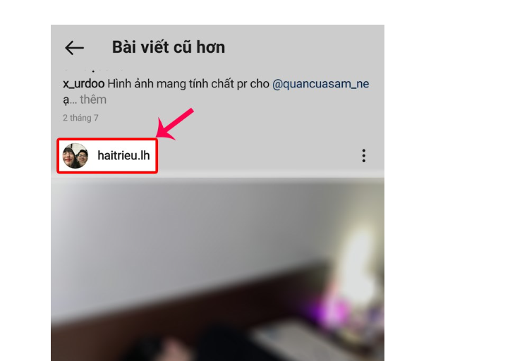 Cach tim Facebook qua Instagram id