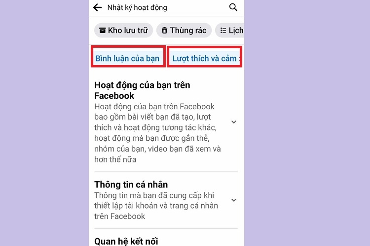 Cách tìm lại bài viết cũ trên Facebook nhanh chóng, 99% thành công Cach tim bai viet cu da thich da comment tren Facebook 2