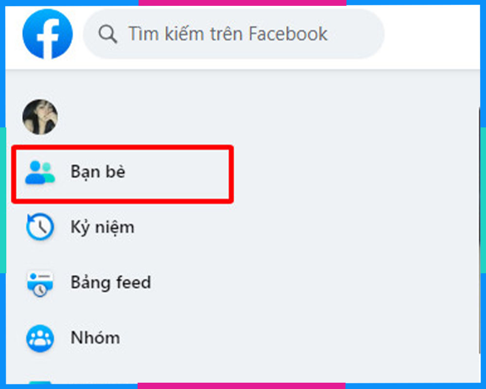 Han che ban be tu danh sach ban be