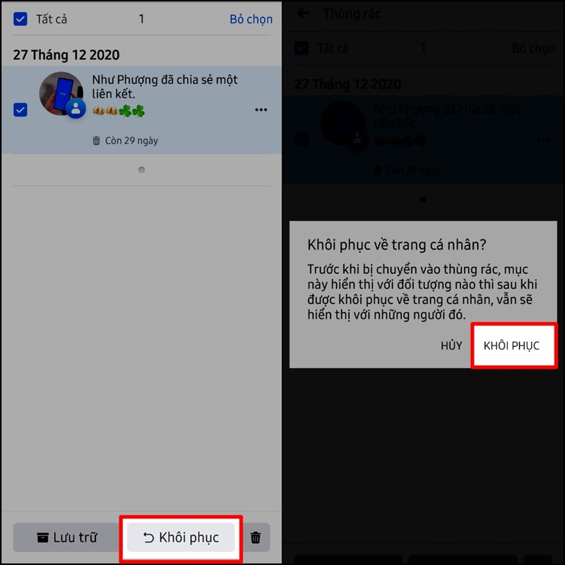 Nhan muc Khoi phuc phia duoi