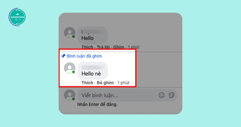 Cách ghim bình luận trên Facebook khi livestream hoặc đăng bài
