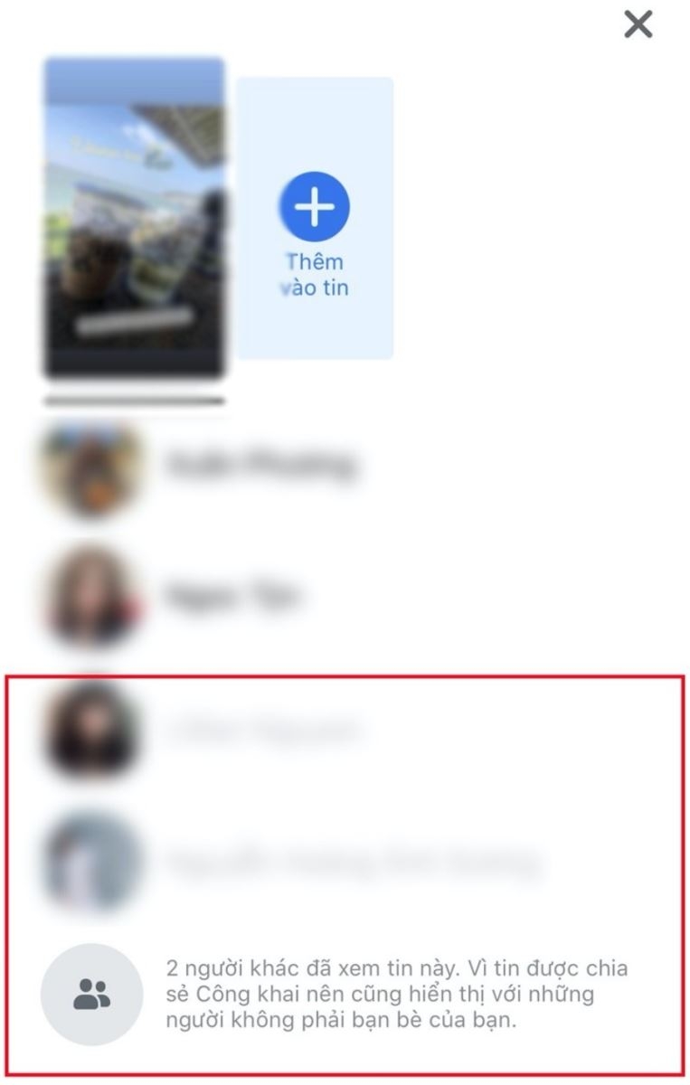 cach xem nguoi la xem tin tren facebook la ai tren di dong