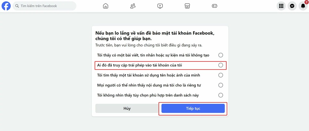 Hướng dẫn gỡ thẻ visa quảng cáo facebook khi gặp sự cố gỡ thẻ visa quảng cáo Facebook bước 1