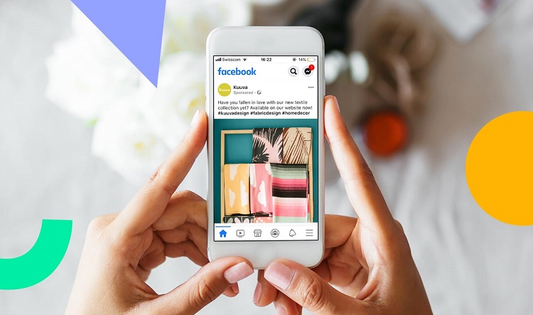 hình quảng cáo facebook feed ads